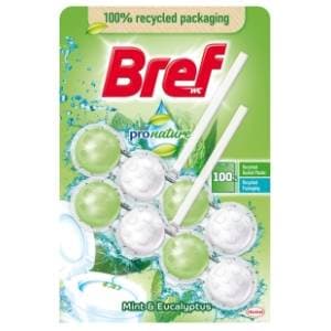 BREF WC osvježivač ProNature mint 2x50g slide slika