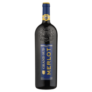 Crno vino GRAND SUD Merlot 1l slide slika