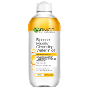 GARNIER dvofazna micelarna voda za čišćenje lica 400ml slide slika
