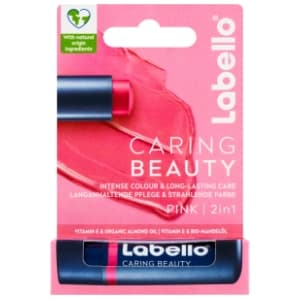 LABELLO Caring beauty pink 2u1 4,8g slide slika