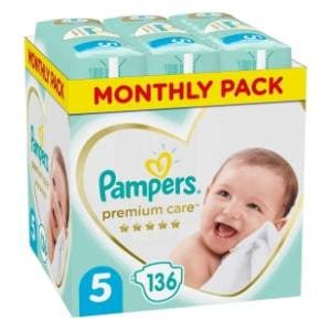 PAMPERS Premium care 5 136kom slide slika