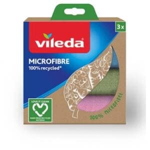 VILEDA mikrofiber krpe 100% reciklirani materijal 3kom slide slika