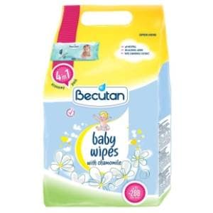 Vlažne maramice BECUTAN kamilica 4x72kom slide slika