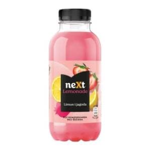 Voćni sok NEXT Lemonade limun i jagoda 400ml slide slika