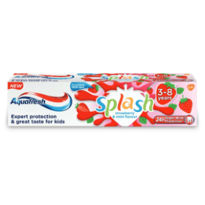 AQUAFRESH dječja pasta za zube menta jagoda 50ml slide slika