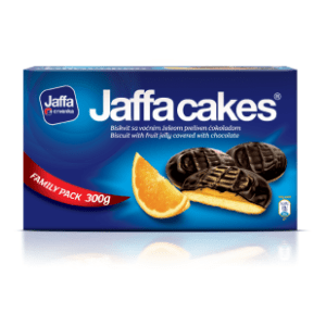 Biskvit JAFFA Cakes naranča 300g slide slika