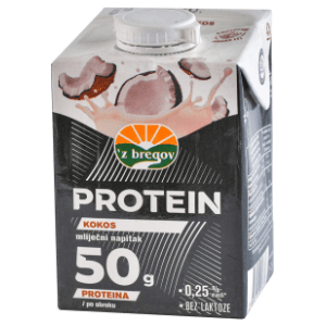 Z BREGOV proteinski napitak kokos uht 500ml slide slika