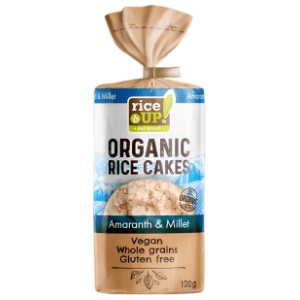 Organske galete RICE UP amarant proso 120g slide slika