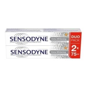 Pasta SENSODYNE Extra whitening 2x75ml slide slika