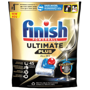 Tablete FINISH Ultimate plus 45kom slide slika