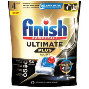 Tablete FINISH Ultimate plus 54kom slide slika