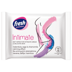 FRESH intimne vlažne maramice 20kom slide slika