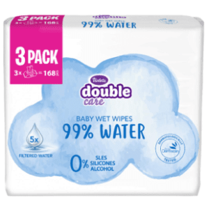 Vlažne maramice VIOLETA baby water care 3x56kom slide slika