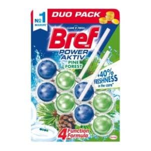 WC osvježivač BREF kuglice pine freshness duo slide slika