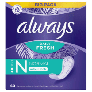 ALWAYS Dnevni ulošci Fresh & protect normal 60kom slide slika