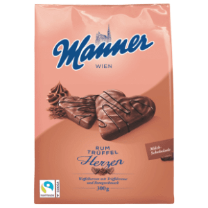 Biskvit MANNER Rum srce 300g slide slika