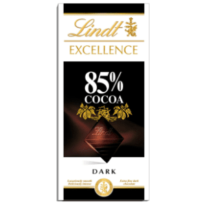 LINDT tamna čokolada Excellence dark 85% cacao 100g slide slika