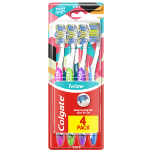 COLGATE Twister soft četkica za zube 4kom slide slika