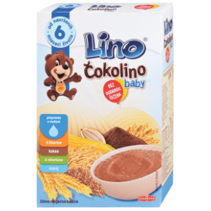 LINO Čokolino baby 6+ 210g slide slika