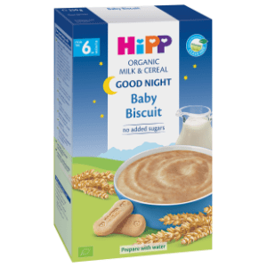 HIPP Mliječna kaša s keksom za laku noć 250g slide slika