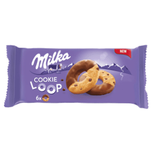Keks MILKA Cookie loop 132g slide slika