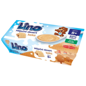 LINO Mliječni desert s keksom 200g slide slika