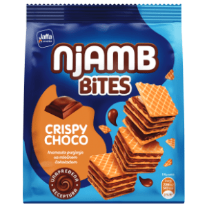 Napolitanke JAFFA Njamb bites crispy choco 150g slide slika