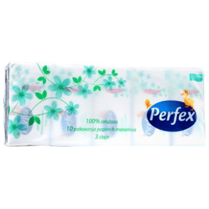 Papirnate maramice PERFEX 3 sloja 10kom slide slika