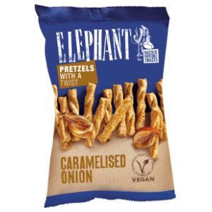 Štapići ELEPHANT Twists s karameliziranim lukom 160g slide slika