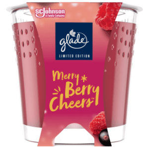 Svijeća GLADE merry berry cheers 129g slide slika
