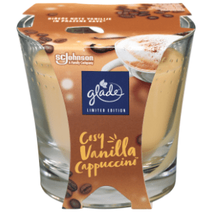 Svijeća GLADE vanilija cappuccino 129g slide slika