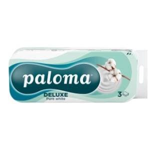Toaletni papir PALOMA pure white 3 sloja 10 kom slide slika