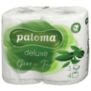 Toaletni papir PALOMA deluxe green tea 3 sloja 4 kom slide slika
