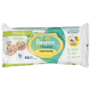 Vlažne maramice PAMPERS Harmonie new born 46kom slide slika