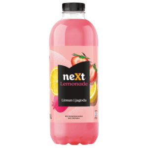Voćni sok NEXT Lemonade limun jagoda 1,25l slide slika