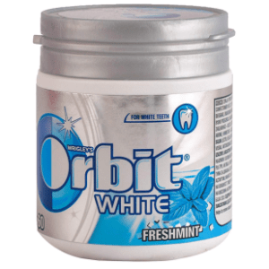 Žvakaće gume ORBIT White freshmint 84g slide slika