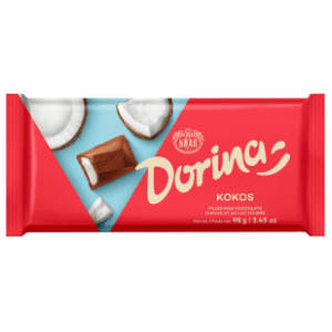 Čokolada DORINA kokos 98g slide slika