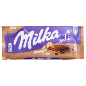 Čokolada MILKA nougat creme 85g slide slika