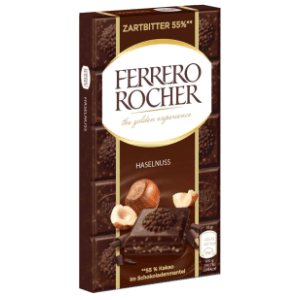 Tamna čokolada s lješnjakom FERERRO ROCHER 90g slide slika