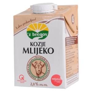 Dugotrajno kozje mlijeko Z'BREGOV 2,8% 0,5l slide slika
