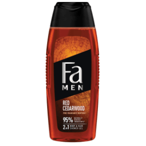 Gel za tuširanje FA Men red cedarwood 400ml slide slika