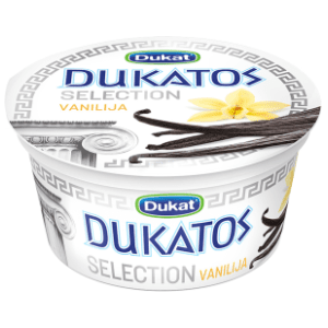 Grčki jogurt DUKATOS selection vanilija 150g slide slika