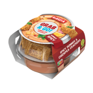Hummus RIBELLA grab&go spicy 130g slide slika