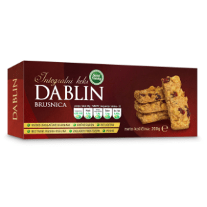 Integralni keks SWEET FAMILY Dablin 200g slide slika