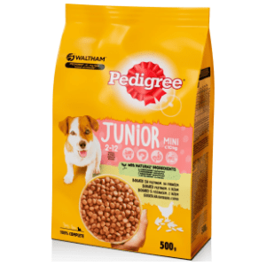 PEDIGREE Junior mini piletina i riža 500g slide slika