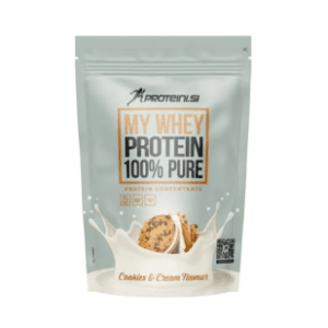 PROTEINI.SI whey protein cookies&cream 300g slide slika