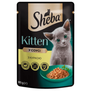 SHEBA Junior hrana za mačke piletina 85g slide slika