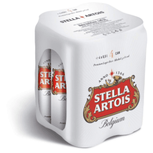 Pivo STELLA ARTOIS 4x0,5l slide slika