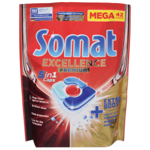 Tablete SOMAT Excellence 5u1 42kom slide slika