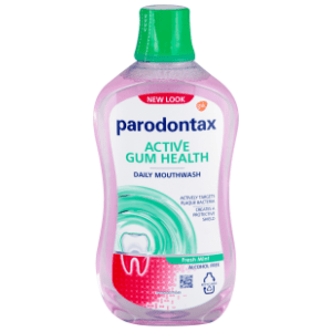 Tekućina za ispiranje usta PARODONTAX active gum health 500ml slide slika